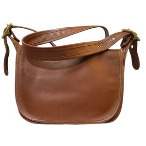 Coach Brown Leather Shoulder Bag